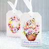 Katy Sue Designs Floral Basket & Wreath 3D Die-Cut Decoupage (3pcs) (11-DCD707) Katy Sue Designs Floral Basket & Wreath 3D Die-Cut Decoupage (3pcs) (11-DCD707)