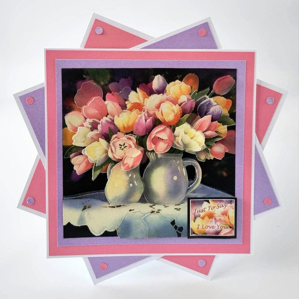 Katy Sue Designs Floral collection 3D Die-Cut Decoupage (12pcs) (11-DCDFLO) Katy Sue Designs Floral collection 3D Die-Cut Decoupage (12pcs) (11-DCDFLO)
