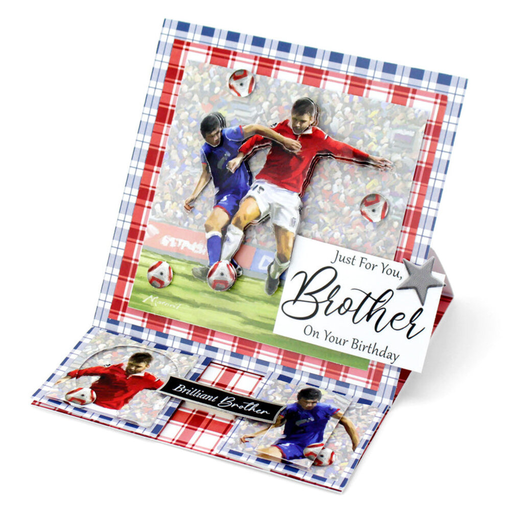 Katy Sue Designs Football 3D Die-Cut Decoupage (3pcs) (11-DCD627)