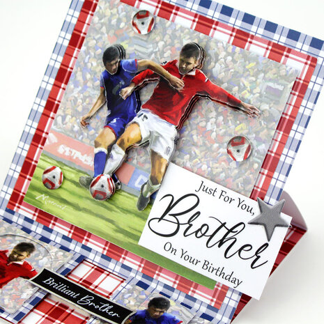Katy Sue Designs Football 3D Die-Cut Decoupage (3pcs) (11-DCD627)
