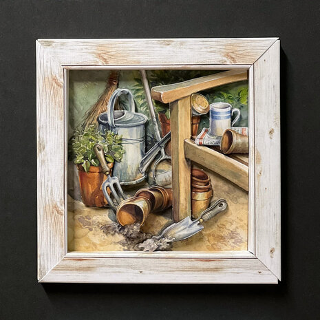 Katy Sue Designs Gardeners Corner 3D Die-Cut Decoupage (3pcs) (11-DCD620)