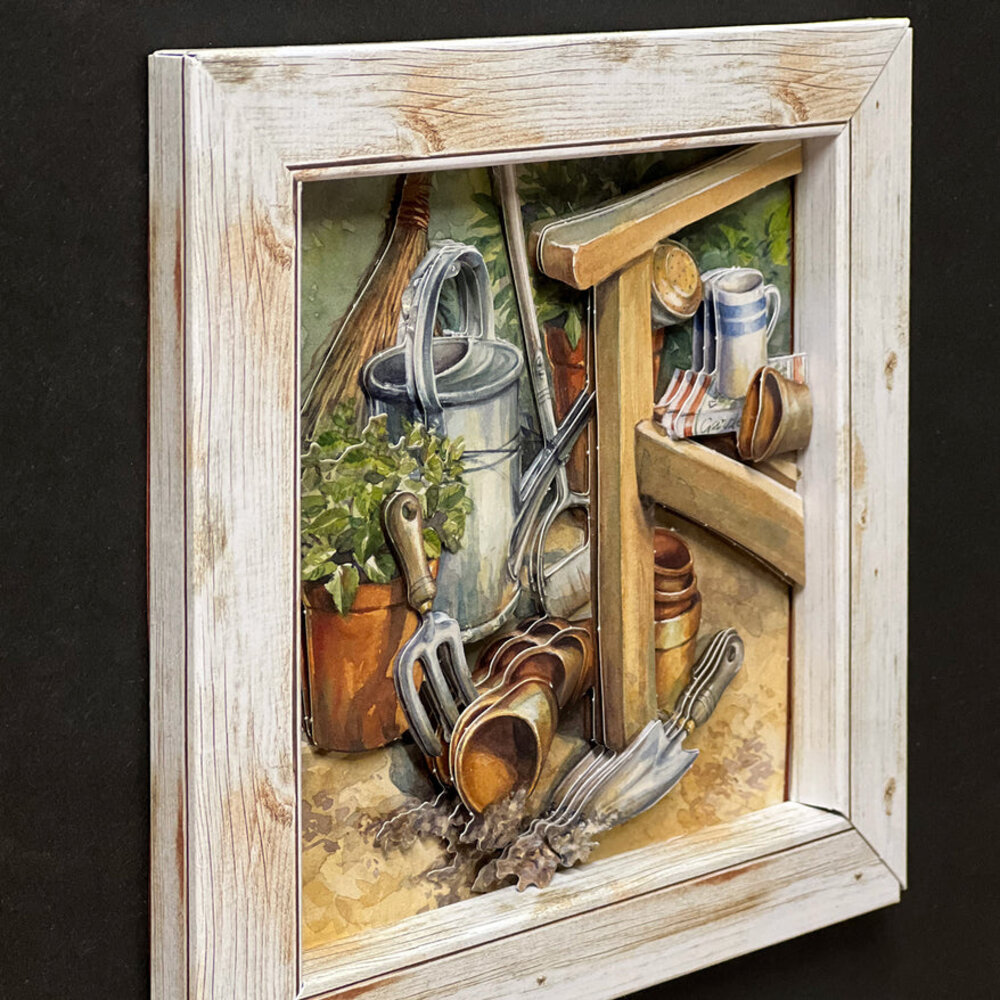 Katy Sue Designs Gardeners Corner 3D Die-Cut Decoupage (3pcs) (11-DCD620)