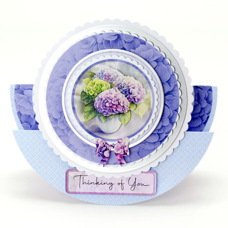 Katy Sue Designs Hydrangea Vase 3D Die-Cut Decoupage (3pcs) (11-DCD720)