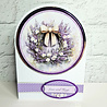 Katy Sue Designs Lavender Wreath 3D Die-Cut Decoupage (3pcs) (11-DCD723) Katy Sue Designs Lavender Wreath 3D Die-Cut Decoupage (3pcs) (11-DCD723)