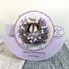 Katy Sue Designs Lavender Wreath 3D Die-Cut Decoupage (3pcs) (11-DCD723) Katy Sue Designs Lavender Wreath 3D Die-Cut Decoupage (3pcs) (11-DCD723)