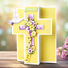 Katy Sue Designs Lilac Floral Cross 3D Die-Cut Decoupage (3pcs) (11-DCD724) Katy Sue Designs Lilac Floral Cross 3D Die-Cut Decoupage (3pcs) (11-DCD724)