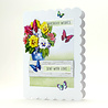 Katy Sue Designs Pots of Flowers 3D Die-Cut Decoupage (3pcs) (11-DCD505) Katy Sue Designs Pots of Flowers 3D Die-Cut Decoupage (3pcs) (11-DCD505)