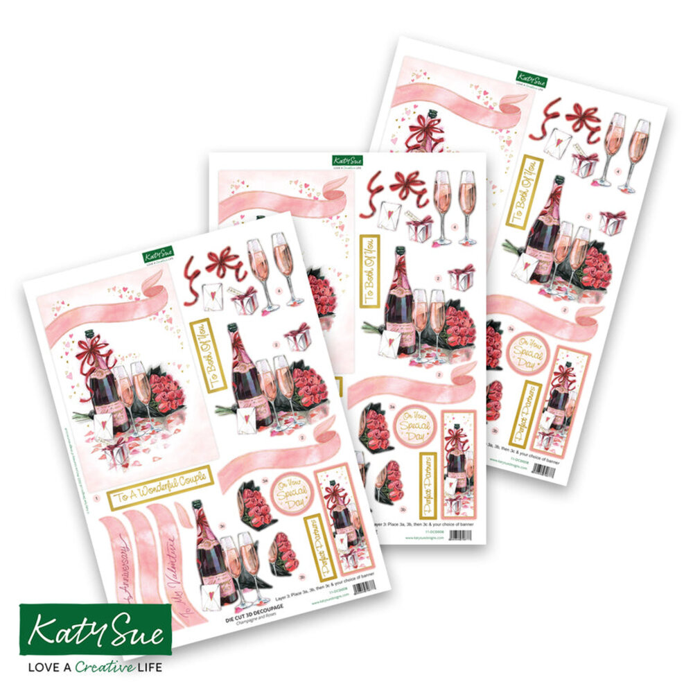 Katy Sue Designs Romance and Weddings 3D Die-Cut Decoupage (12pcs) (11-DCDROM12) Katy Sue Designs Romance and Weddings 3D Die-Cut Decoupage (12pcs) (11-DCDROM12)