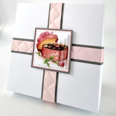 Katy Sue Designs Roses & Chocolates 3D Die-Cut Decoupage (3pcs) (11-DCD571)