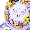 Katy Sue Designs Spring Wreath 3D Die-Cut Decoupage (3pcs) (11-DCD643) Katy Sue Designs Spring Wreath 3D Die-Cut Decoupage (3pcs) (11-DCD643)