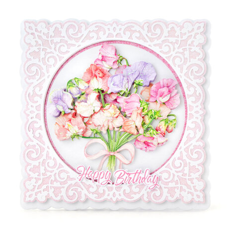 Katy Sue Designs Sweet Peas 3D Die-Cut Decoupage (3pcs) (11-DCD666)