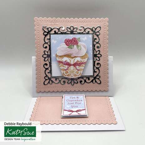 Katy Sue Designs Teacups, Flowers and Cake 3D Die-Cut Decoupage (3pcs) (11-DCD569)