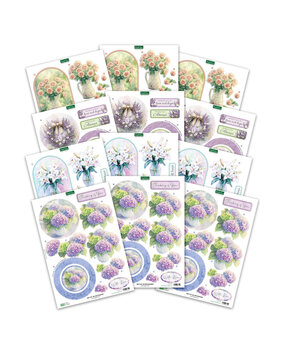 Katy Sue Designs Thinking of You 3D Die-Cut Decoupage (12pcs) (11-DCDTHK12)