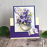 Katy Sue Designs Vases of Pansies 3D Die-Cut Decoupage (3pcs) (11-DCD608) Katy Sue Designs Vases of Pansies 3D Die-Cut Decoupage (3pcs) (11-DCD608)