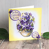 Katy Sue Designs Vases of Pansies 3D Die-Cut Decoupage (3pcs) (11-DCD608) Katy Sue Designs Vases of Pansies 3D Die-Cut Decoupage (3pcs) (11-DCD608)