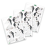Katy Sue Designs Wedding Day 3D Die-Cut Decoupage (3pcs) (11-DCD591)