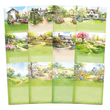 Katy Sue Designs Picket Fence Scene Stash (24pcs) (02-10070PFS)