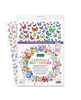 Katy Sue Designs A Kaleidoscope of Butterflies Printed & Die-Cut (2pcs) (12-DCE010KBF)