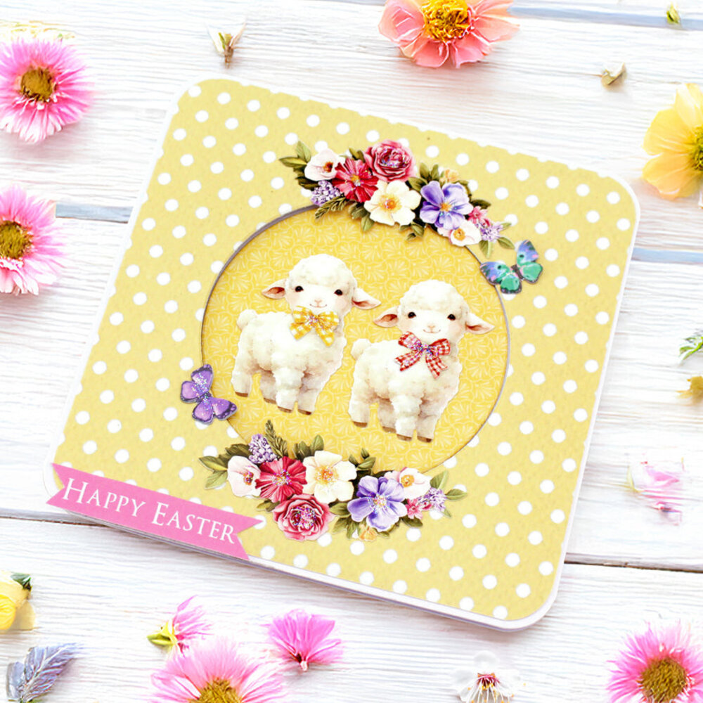 Katy Sue Designs Garden Flowers Die Cut Embellishments (3pcs) (12-DCE017GF)