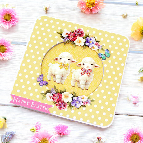 Katy Sue Designs Garden Flowers Die Cut Embellishments (3pcs) (12-DCE017GF)