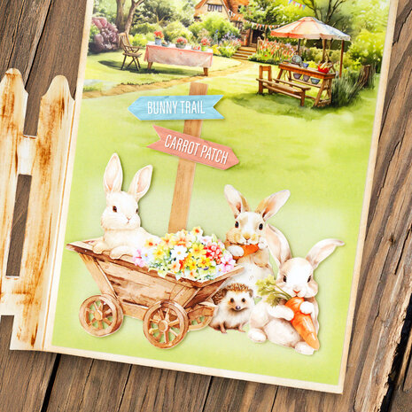 Katy Sue Designs Spring Animals Die Cut Embellishments (3pcs) (12-DCE016SA)