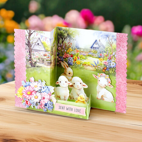 Katy Sue Designs Spring Animals Die Cut Embellishments (3pcs) (12-DCE016SA)