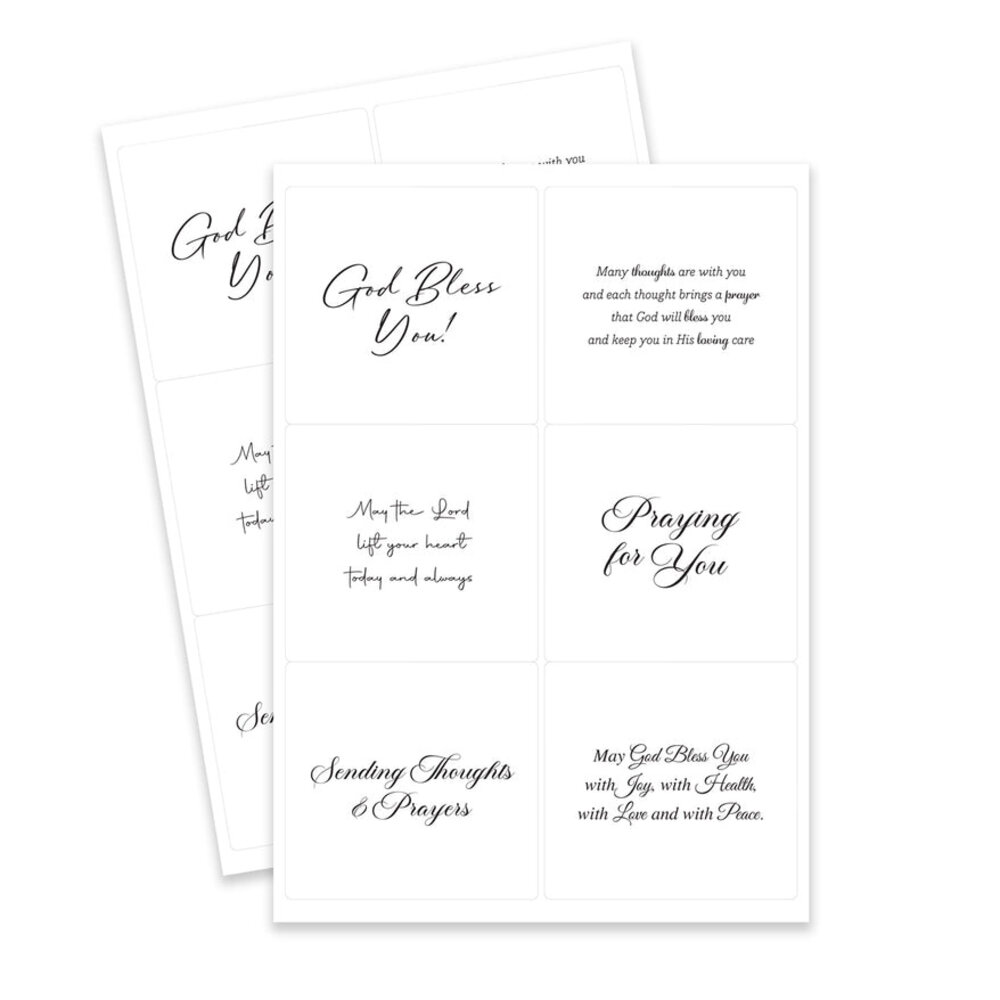 Katy Sue Designs Messages of Faith Peelables (48pcs) (06-10039MOF)