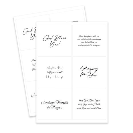 Katy Sue Designs Messages of Faith Peelables (48pcs) (06-10039MOF)