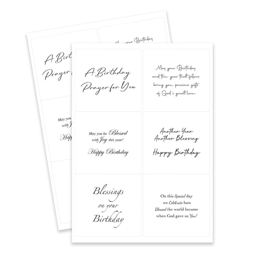 Katy Sue Designs Messages of Faith Peelables (48pcs) (06-10039MOF)