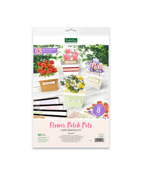 Katy Sue Designs Flower Patch Pots Card Making Kit (17-10075FPP)