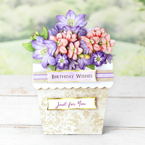 Katy Sue Designs Flower Patch Pots Card Making Kit (17-10075FPP)