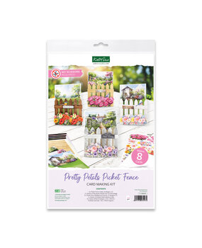 Katy Sue Designs Pretty Petals Picket Fence Card Making Kit (17-10082PPF)