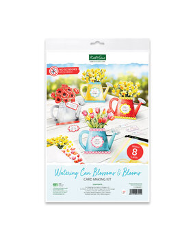Katy Sue Designs Watering Can Blossoms and Blooms Card Making Kit (17-10081WCF)
