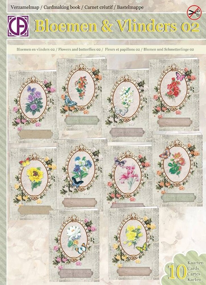 Creatief Art Bloemen & Vlinders 02 Card Kit Collection (VM65-003) Creatief Art Bloemen & Vlinders 02 Card Kit Collection (VM65-003)