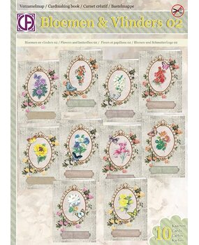 Creatief Art Bloemen & Vlinders 02 Card Kit Collection (VM65-003)