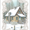 Creatief Art Christmas Cabin Card Kit (SWK85-0125) Creatief Art Christmas Cabin Card Kit (SWK85-0125)
