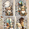 Creatief Art Gnome Adventures 01 Card Kit (RE2530-0184) Creatief Art Gnome Adventures 01 Card Kit (RE2530-0184)