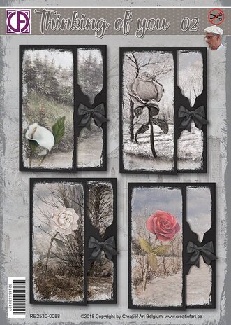 Creatief Art Thinking of You 02 Card Kit (RE2530-0088) Creatief Art Thinking of You 02 Card Kit (RE2530-0088)