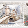 Creatief Art Winter Bridges 01 Card Kit (RE2530-0176) Creatief Art Winter Bridges 01 Card Kit (RE2530-0176)