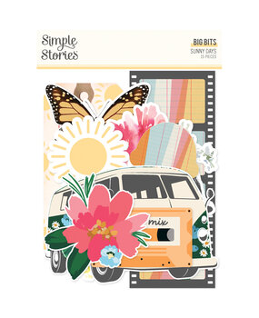 Simple Stories Sunny Days Big Bits & Pieces (24522) (OUTLET)
