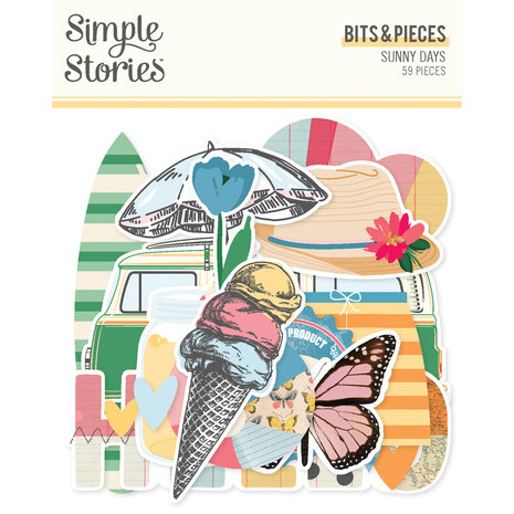 Simple Stories Sunny Days Bits & Pieces (24518)