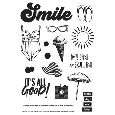 Simple Stories Sunny Days Clear Stamps (24516) (OUTLET)