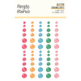 Simple Stories Sunny Days Glitter Enamel Dots (24525)