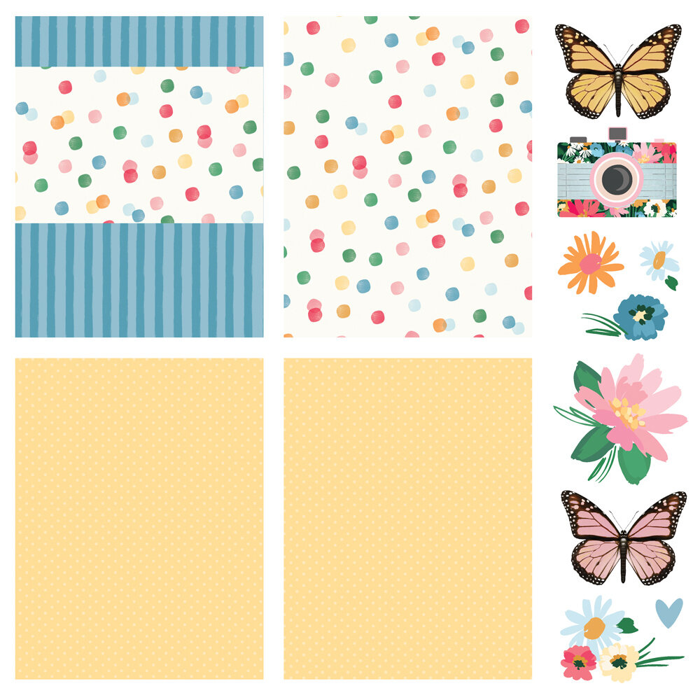 Simple Stories Sunny Days Simple Cards Kit (24527) (OUTLET)