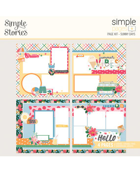 Simple Stories Sunny Days Simple Pages Kit (24528) (OUTLET)