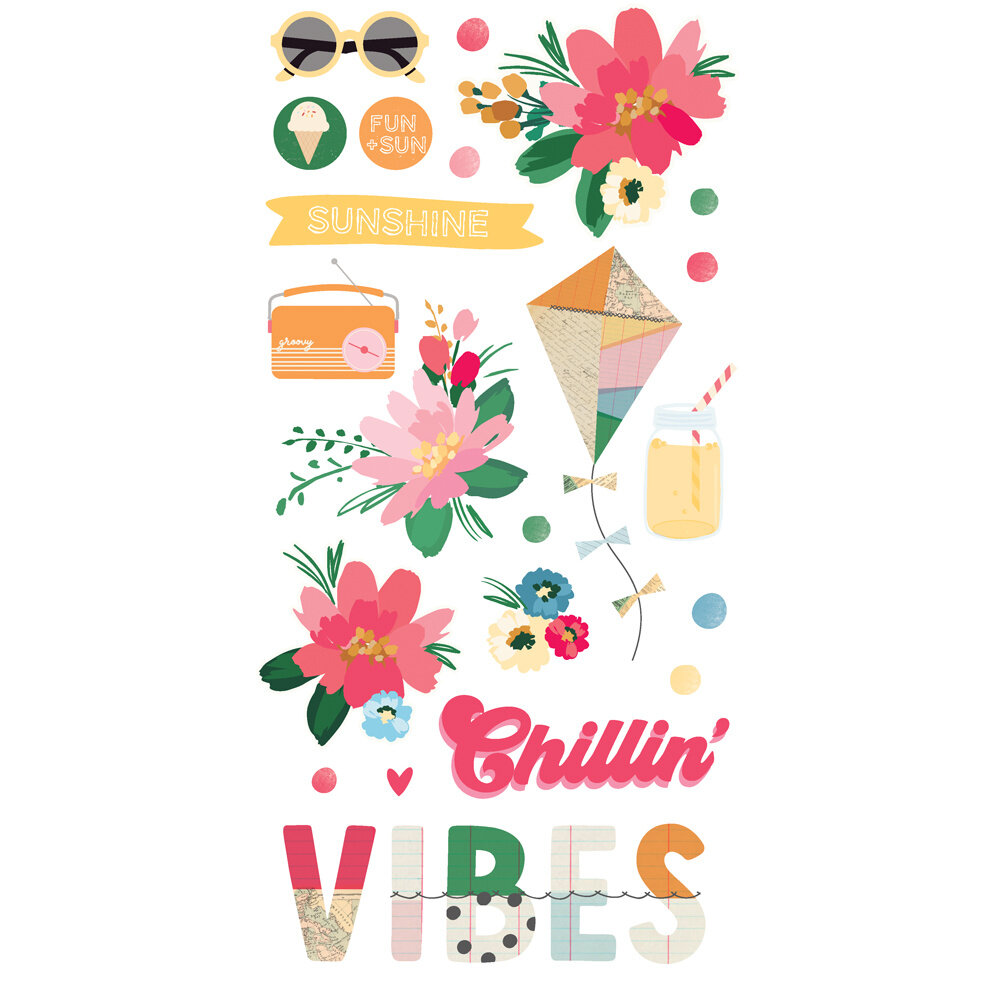 Simple Stories Sunny Days Simple Pages Kit (24528) (OUTLET) Simple Stories Sunny Days Simple Pages Kit (24528) (OUTLET)