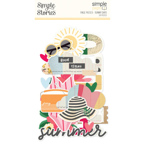 Simple Stories Sunny Days Simple Pages Pieces (24526)