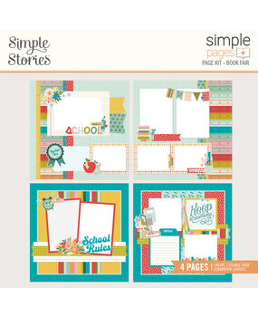 Simple Stories Book Fair Simple Pages Kit (24627) (OUTLET)