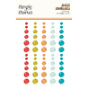 Simple Stories Book Fair Glossy Enamel Dots (24624)