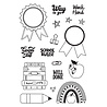 Simple Stories Book Fair Clear Stamps (24616) (OUTLET)